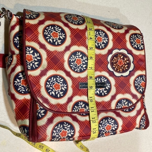Petunia Pickle Bottom Square Floral Boxy Backpack - Picture 3 of 14